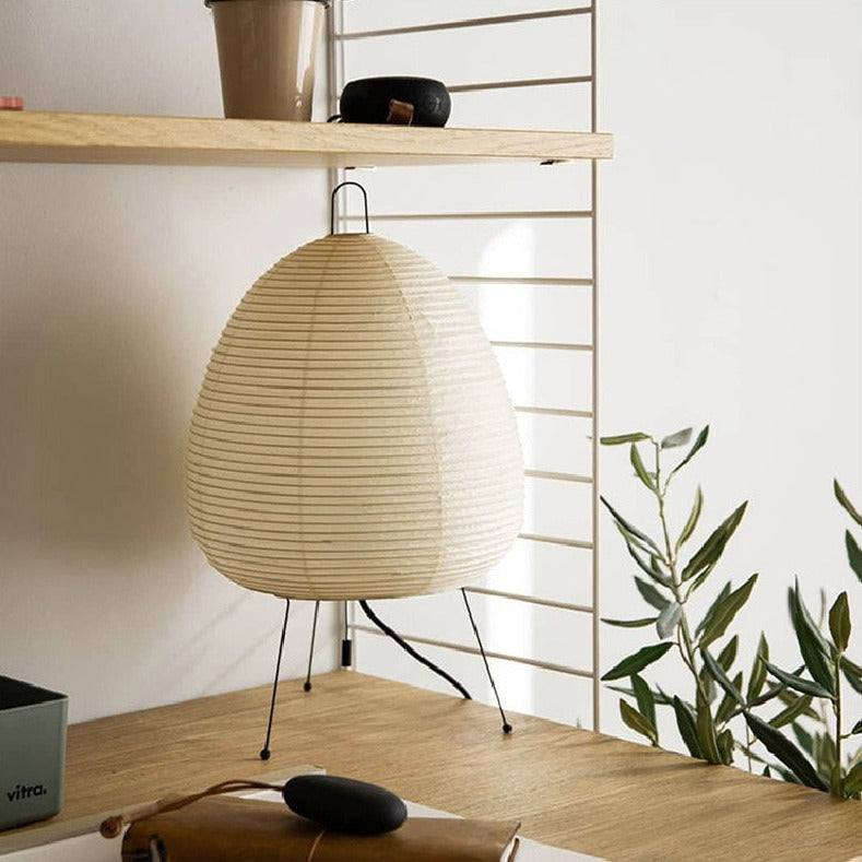 LED  Rice Paper Table Lamp