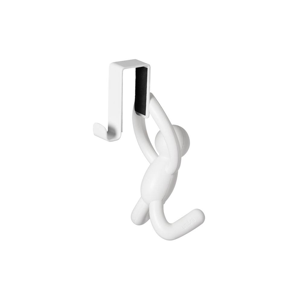 Buddy Over the Cabinet Hook. Set of 2 - White