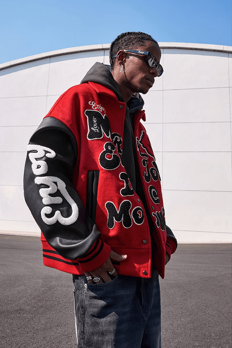 Enjoy Things Varsity Jacket