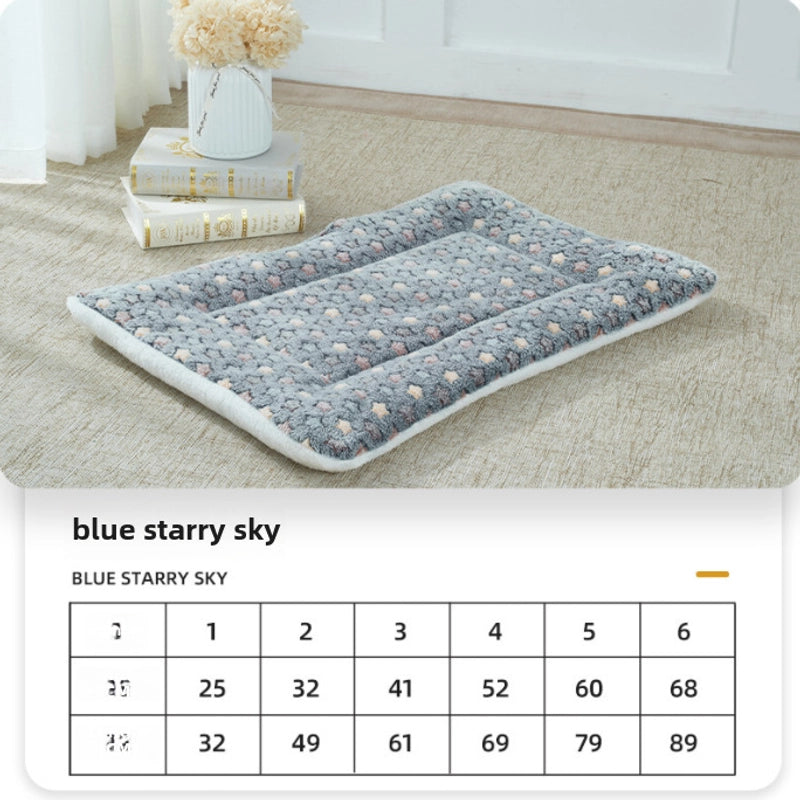 Pet Sleeping Mat Thickened Autumn And Winter Warm Mat Cat Dog Universal Blanket Mat Pet Mat
