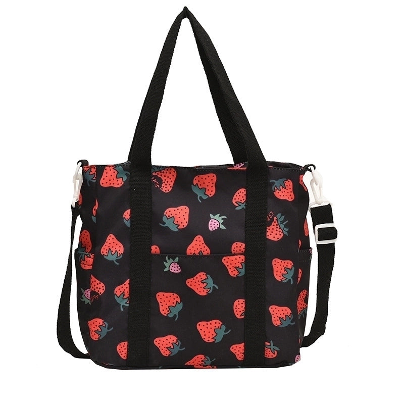Large-capacity Handheld Shoulder Bag Soft Girl Girl Student Cram Crossbody Bag Class Commuter Tote Bag