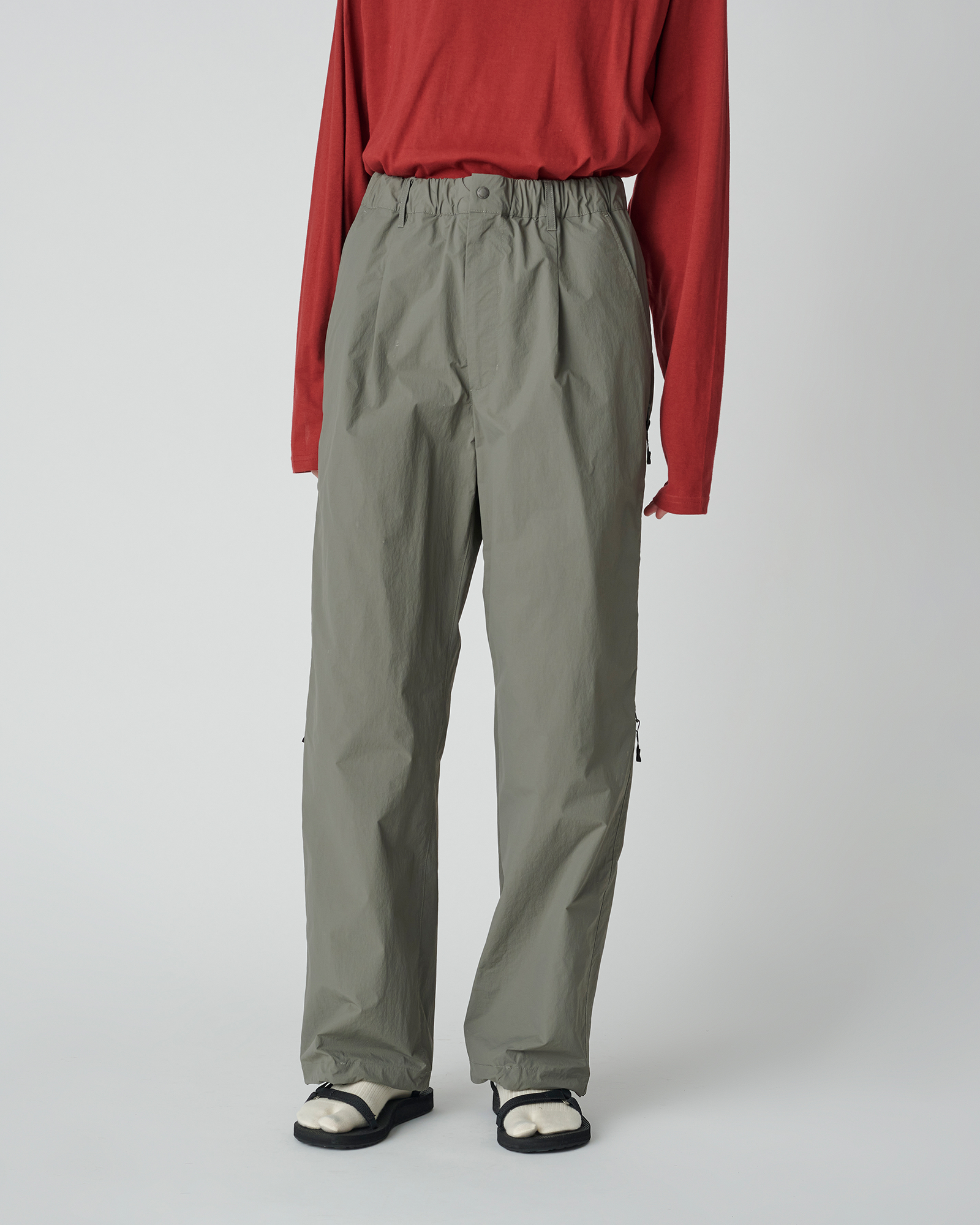 Nylon Tussah Utility Storage Pants
