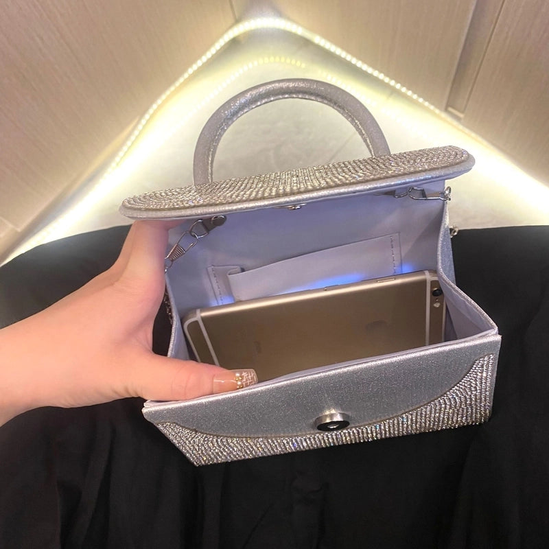 New Evening Bag Handbag Diamond Banquet Clutch Dress Evening Bag