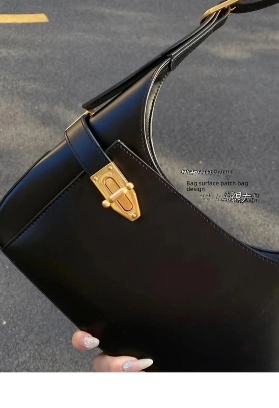 Niche Light Luxury Brand Women's Bag Spring Underarm Bag Advanced Sense Design Exquisite Small Bag