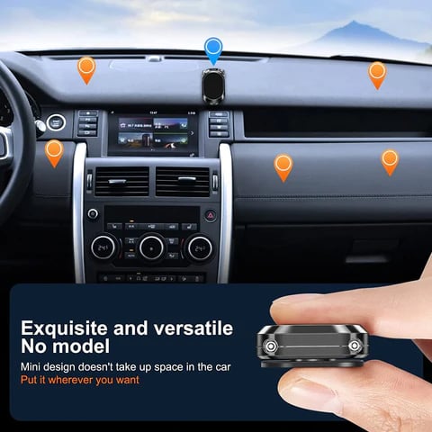 🔥Alloy Folding Magnetic Car Phone Holder🔥