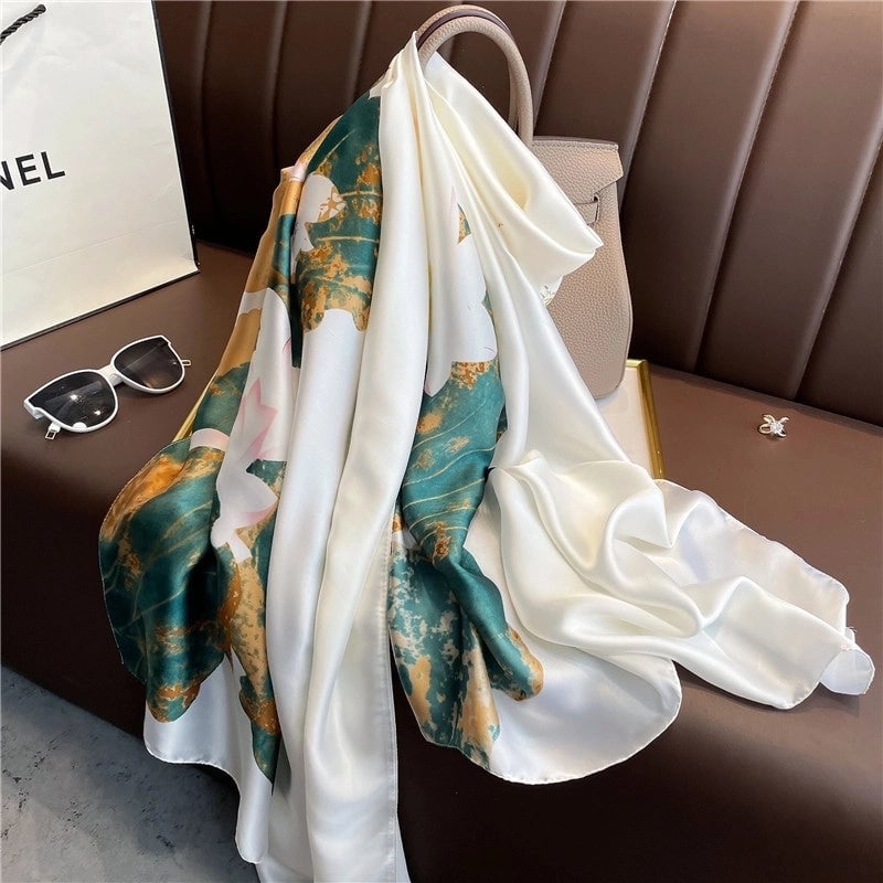 Fashion Silk Scarf (707 Main Color) Nhcj0164-707 Main Color