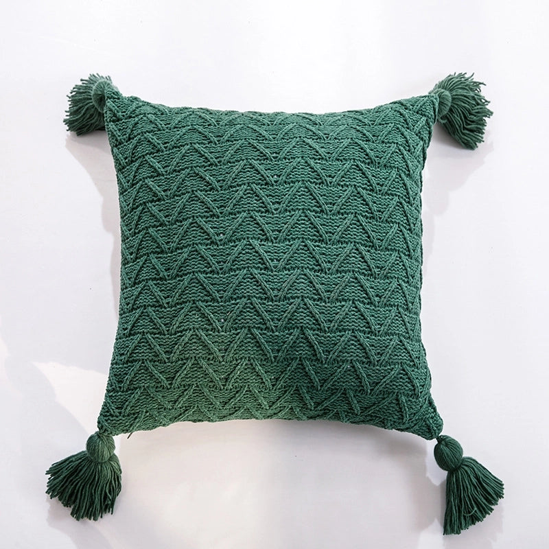 Casual Solid Color Polyester Pillow Cases