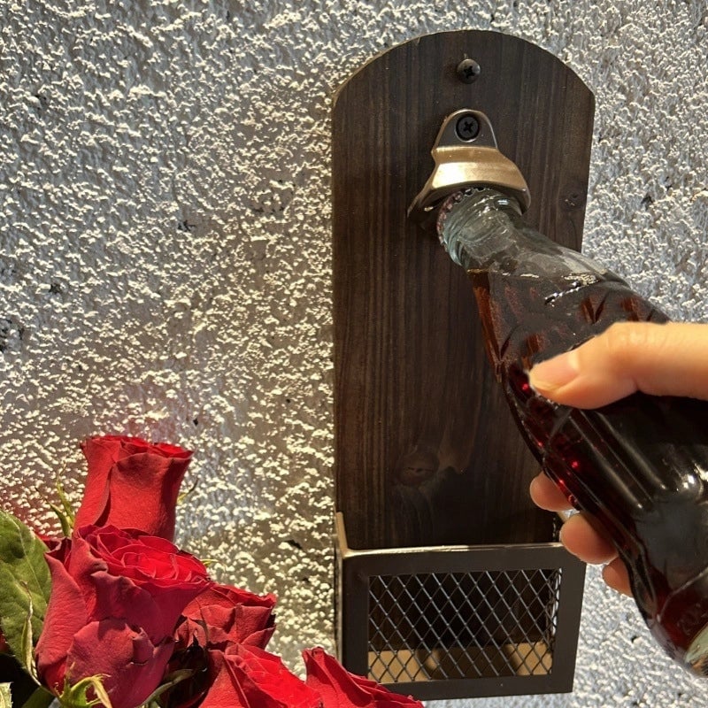 Retro Solid Color Wood Can Openers 1 Piece