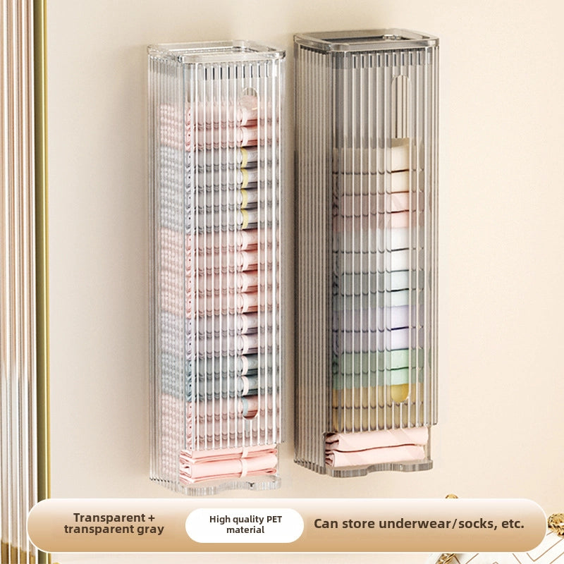 Garbage Bag Storage Box Wall-mounted Extraction Large Capacity Kitchen Bag Convenient Bag Extraction Plastic Bag Collection Artifact