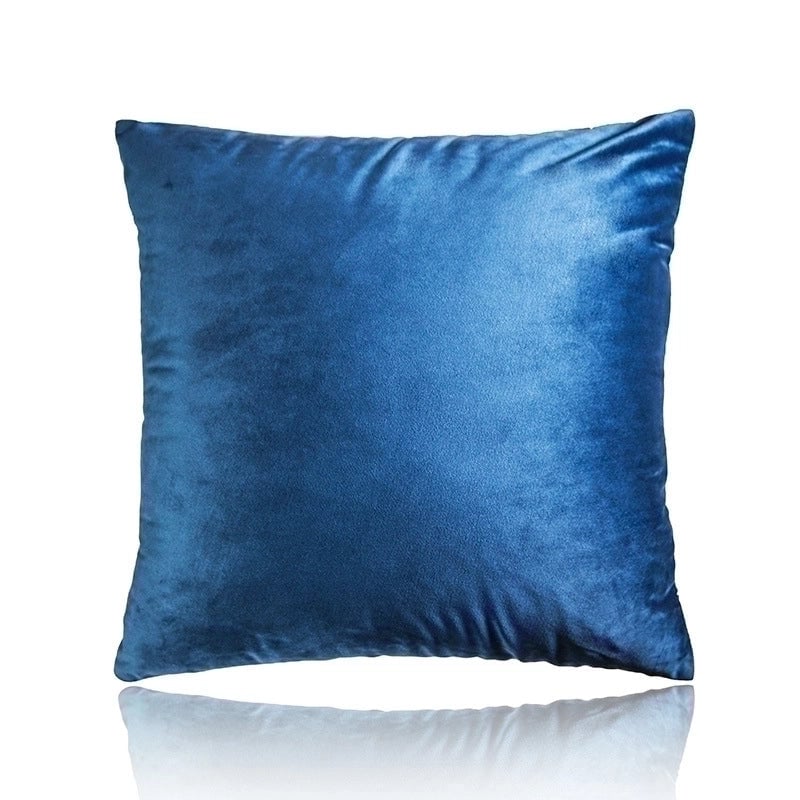 Fashion Solid Color Chemical Fiber Pillow Cases