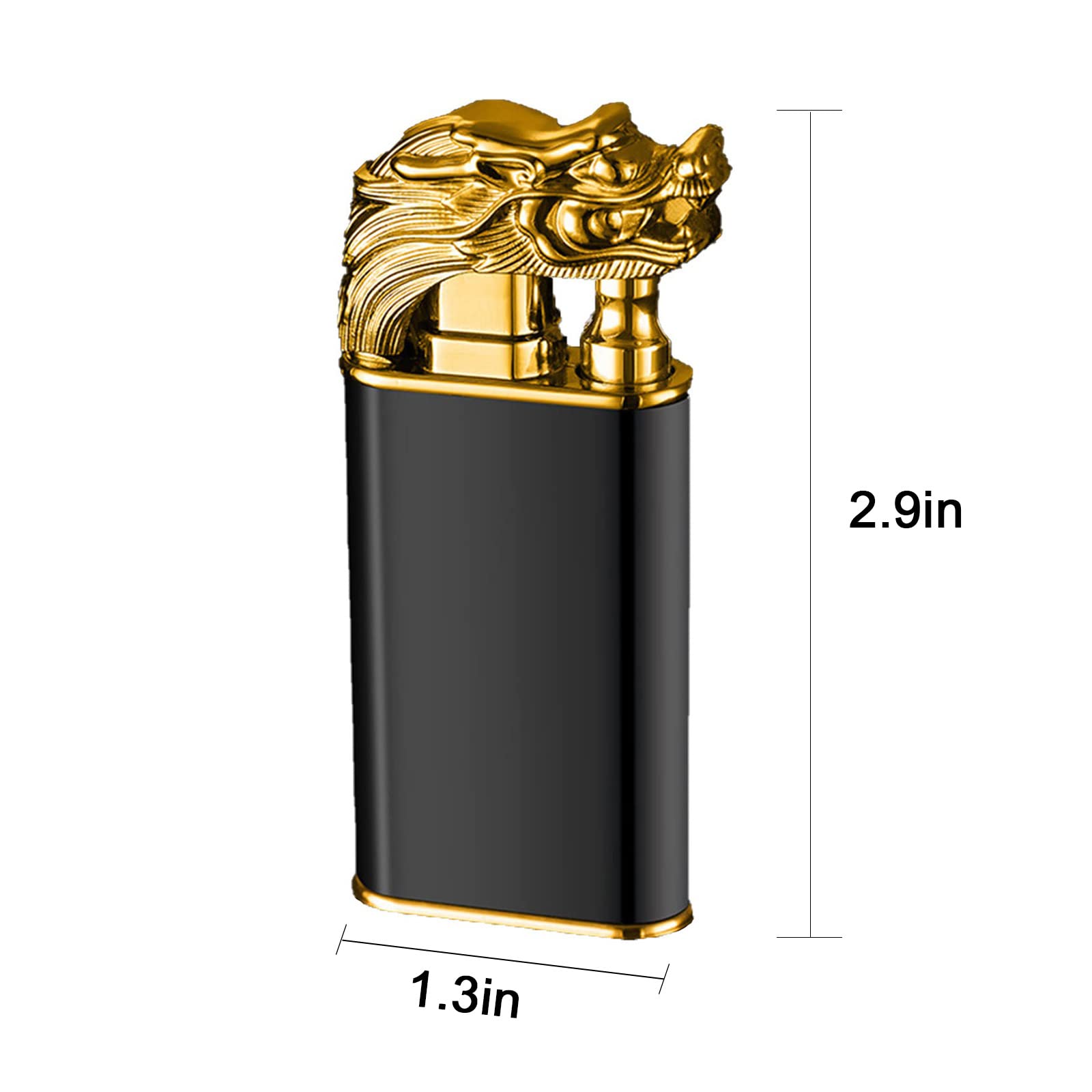 🔥  49% OFF🔥Double fire switch direct punch metal lighter