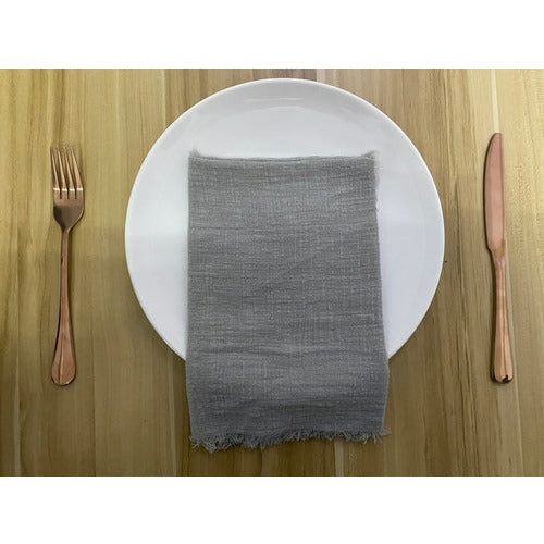 1 piece wedding 100% cotton white cheesecloth Christmas napkin table