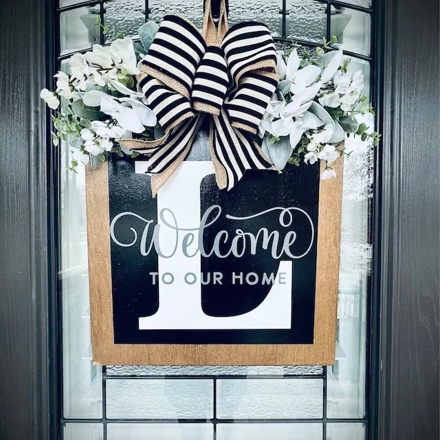 🔥Welcome Front Door Wreath