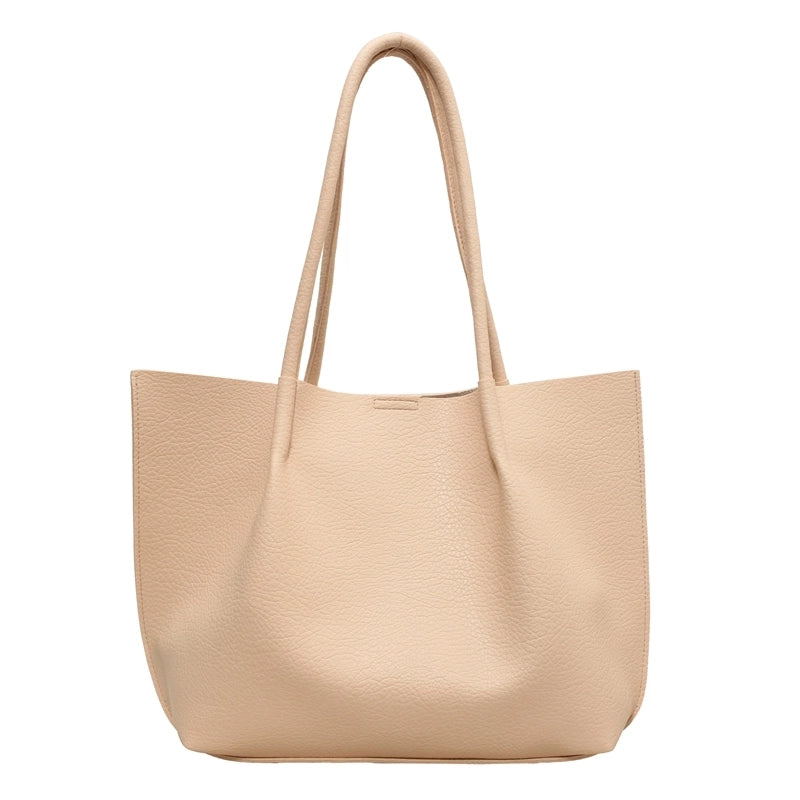 Women's All Seasons Pu Leather Solid Color Vintage Style Square Magnetic Buckle Shoulder Bag