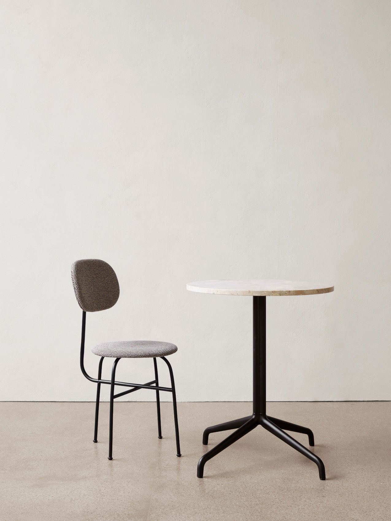 Column Table. Round Table Top. Counter Height