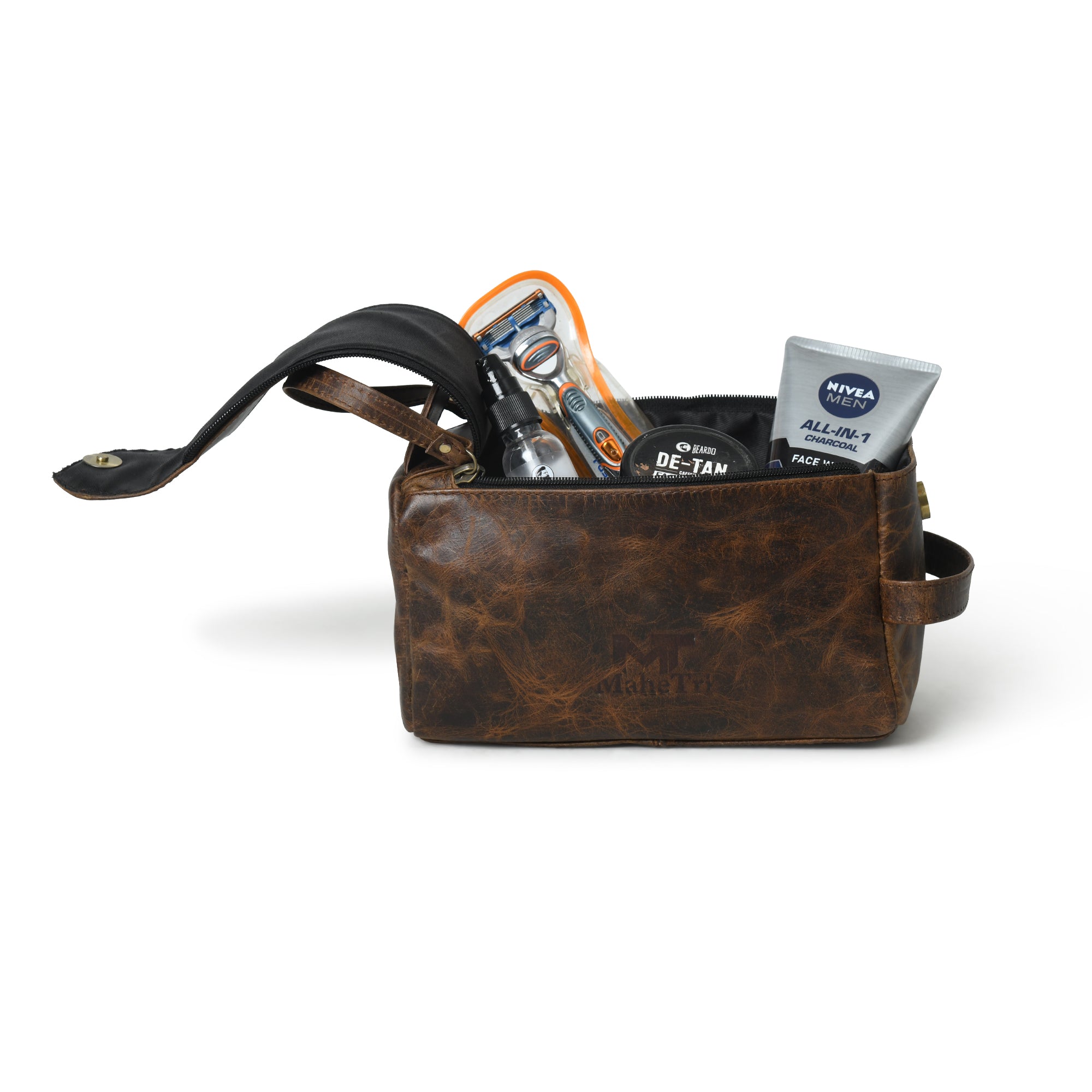 The Rustic Brown Toiletry