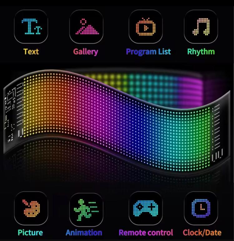 Programmable Display for Car