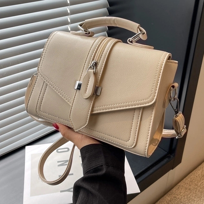 Women's Small All Seasons Pu Leather Classic Style Handbag