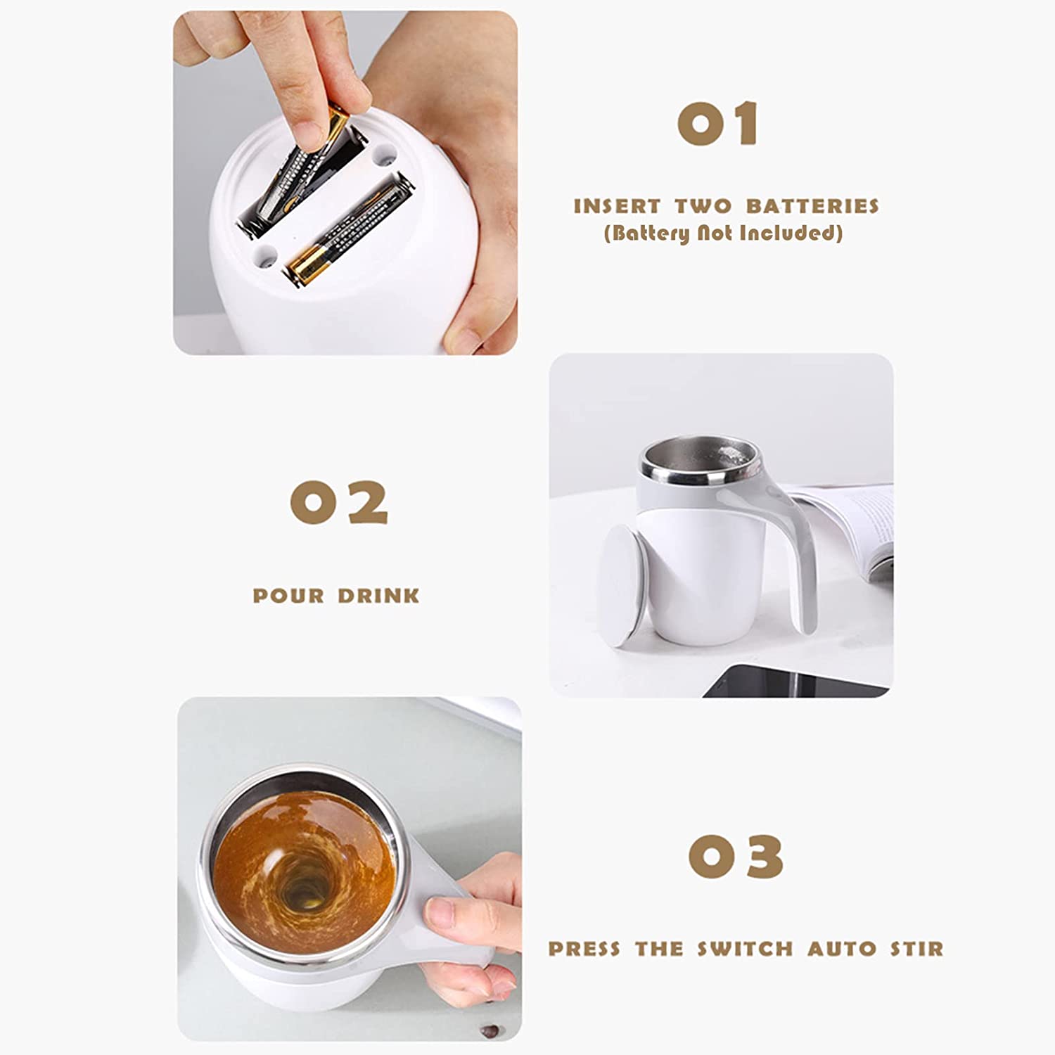 Self Stirring Mug