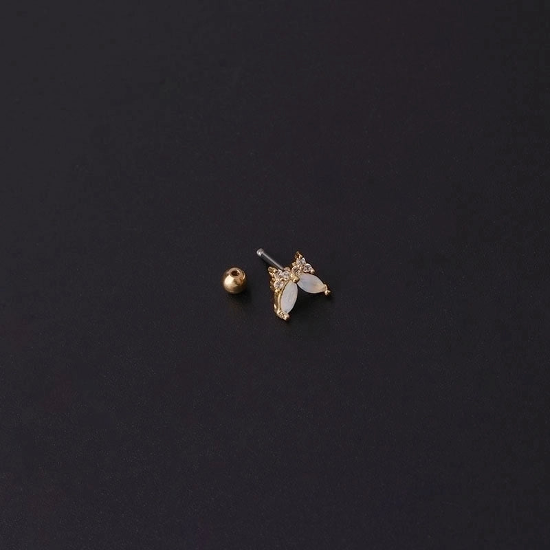 Ear Cartilage Rings & Studs Animal 316L Stainless Steel  Copper Plating
