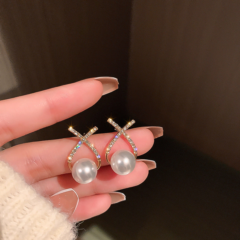 Luxurious Quadrilateral Round Ellipse Leaf Rhombus Animal Bowknot Text Letter Geometric Number Droplet Flower Chinese Zodiac Artificial Pearl Oil Dripping Earrings