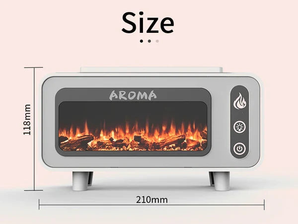 FIREPLACE FLAME AIR HUMIDIFIER