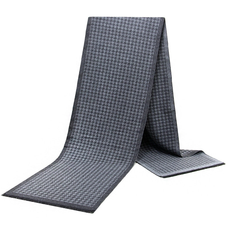 New Men's Scarf Autumn And Winter Scarf Windproof Warm Scarf Men's Business Casual Scarf