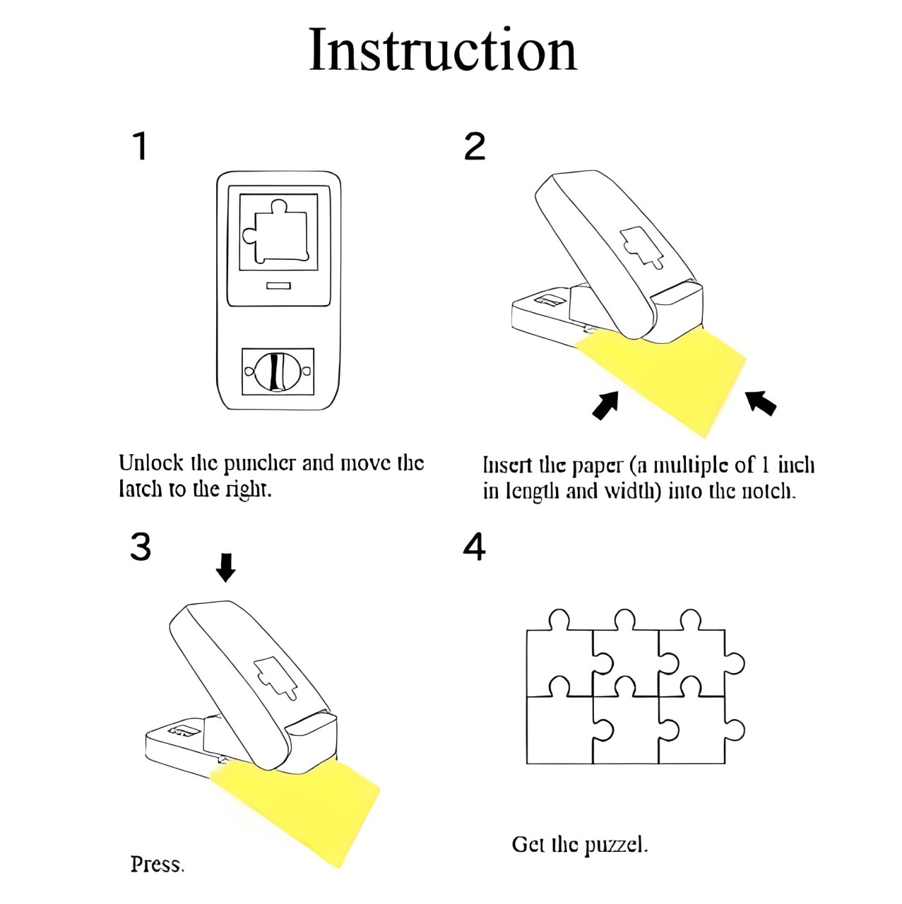 🔥Last Day 75% OFF🧩DIY Jigsaw Puzzle Punch📷