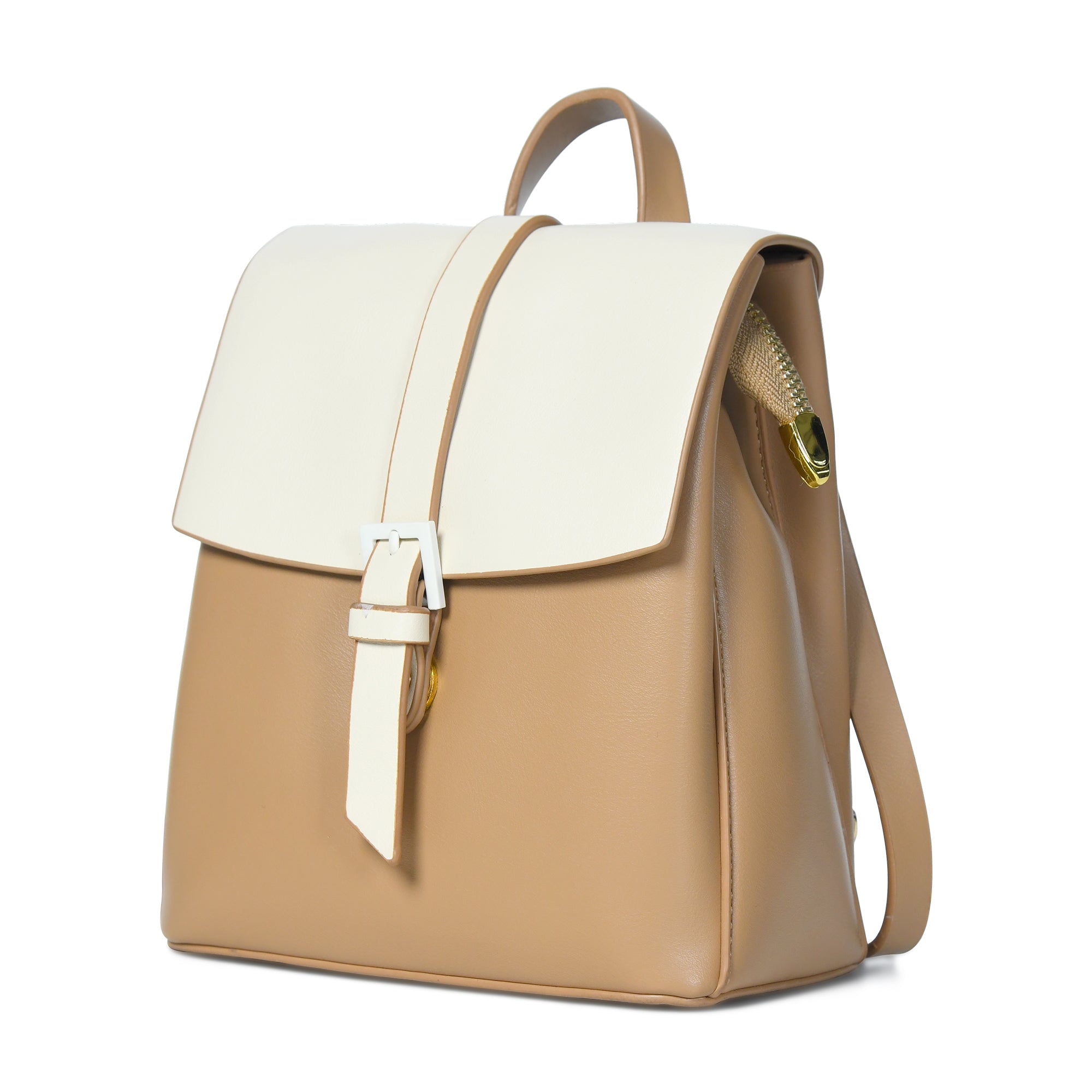 Women's Backpack - Beige