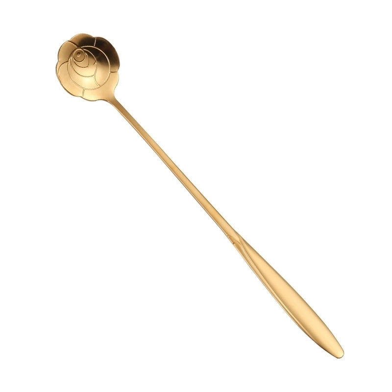 Casual Flower Stainless Steel Tableware