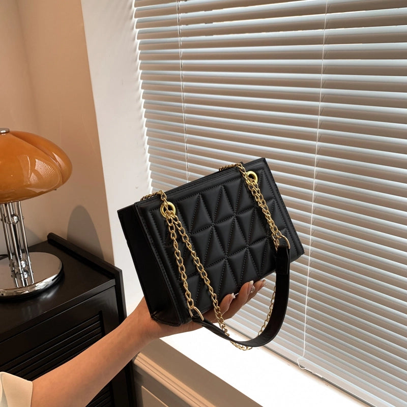 Women's All Seasons Pu Leather Classic Style Shoulder Bag