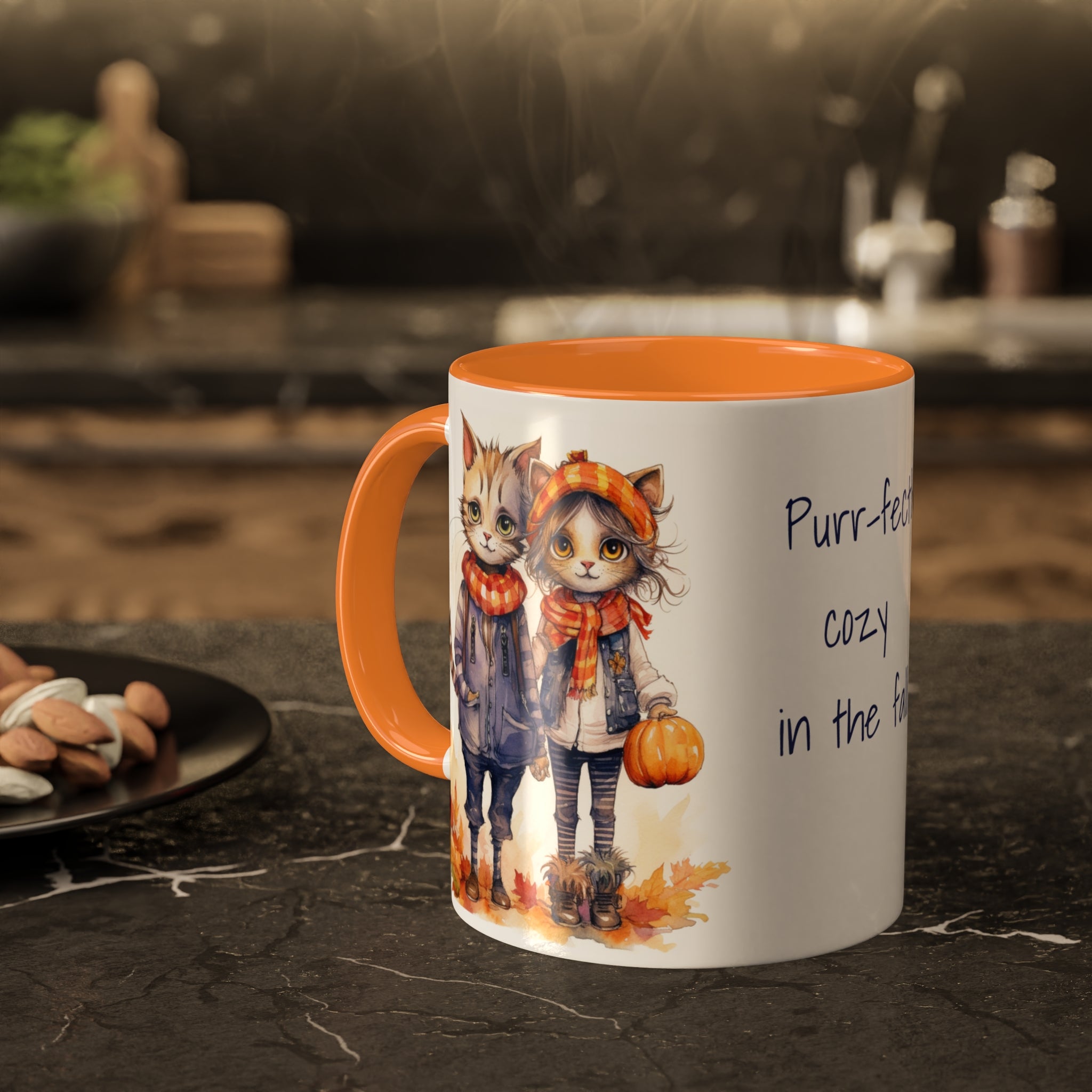 Charlie & Piper Cozy Fall Kitties Mug