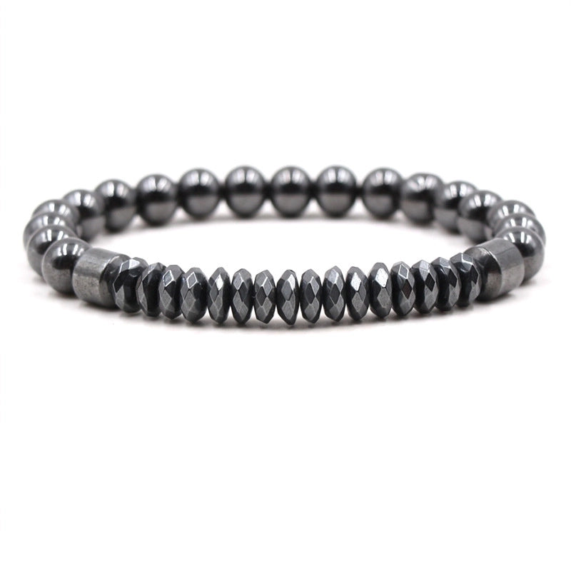 Minimalist Geometric Natural Stone Beaded Bracelets 1 Piece