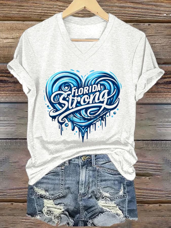 Women's Florida Strong Print T-Shirt