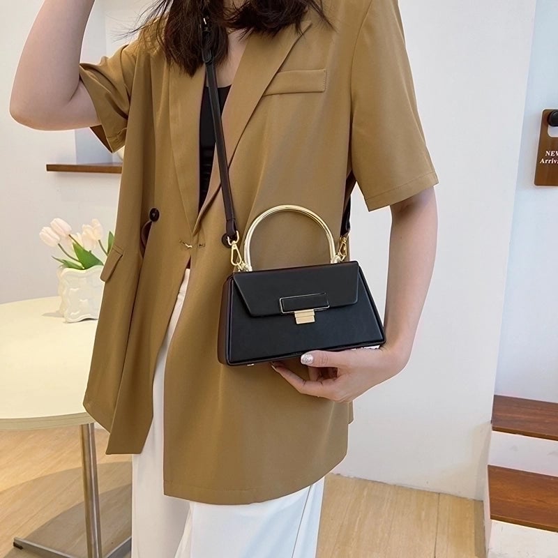 Women's All Seasons Pu Leather Elegant Vacation Streetwear Handbag