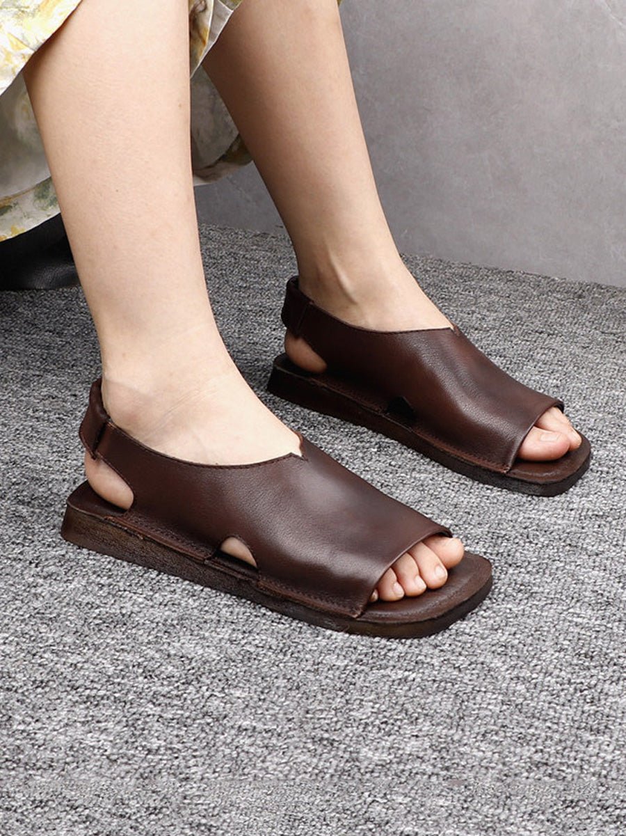 Women Casual Summer Genuine Leather Sandals