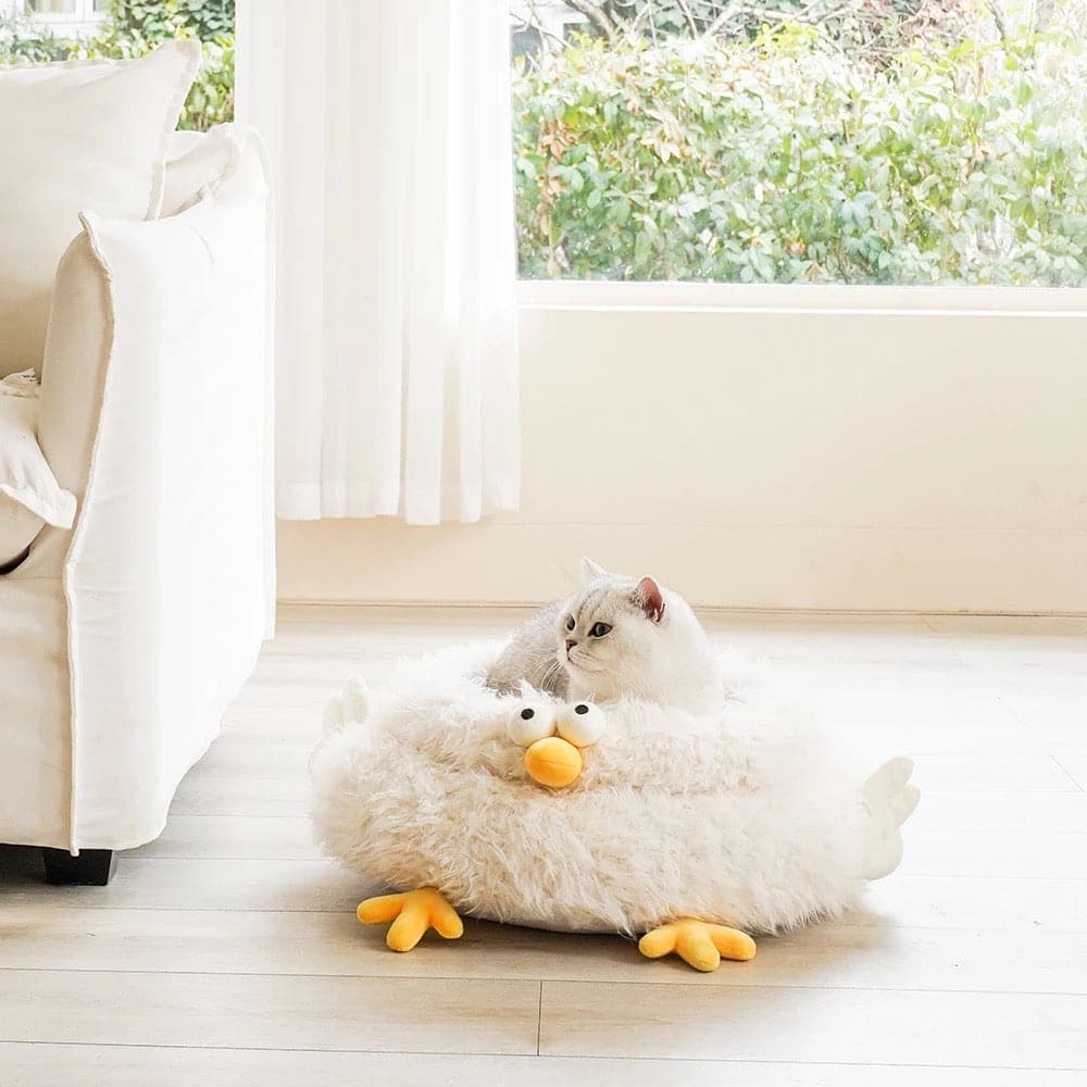 Soft Bed｜Cute Chicken Pet Bed｜Cat Bed Dog Bed