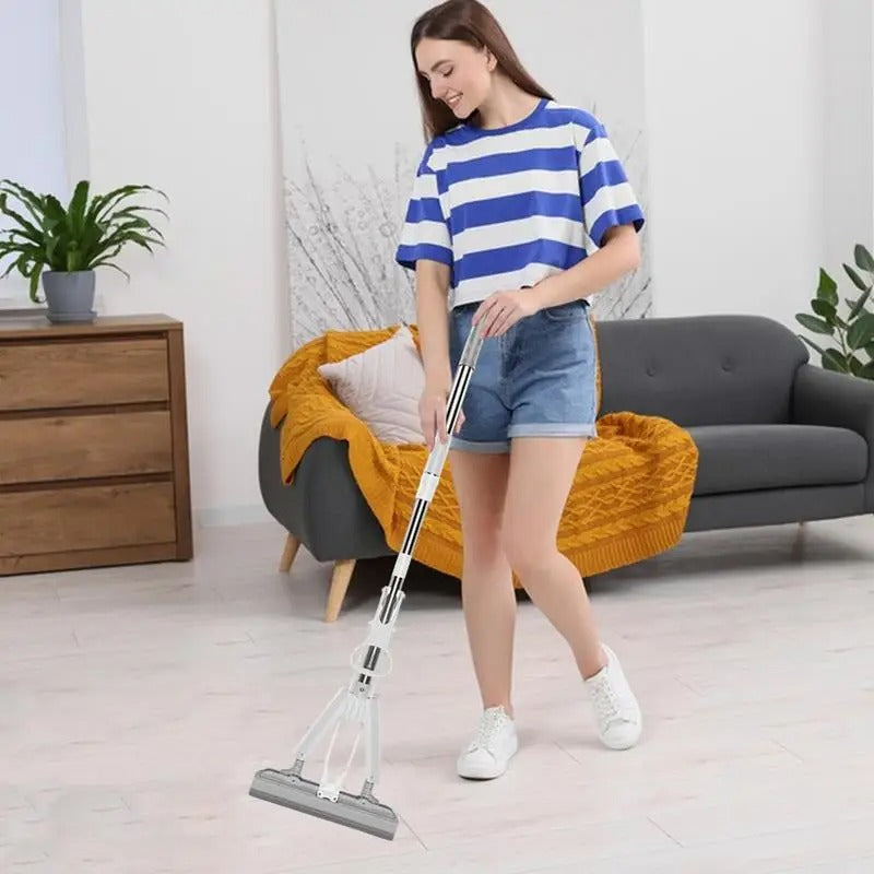 Sponge Mop With Adjustable Handle