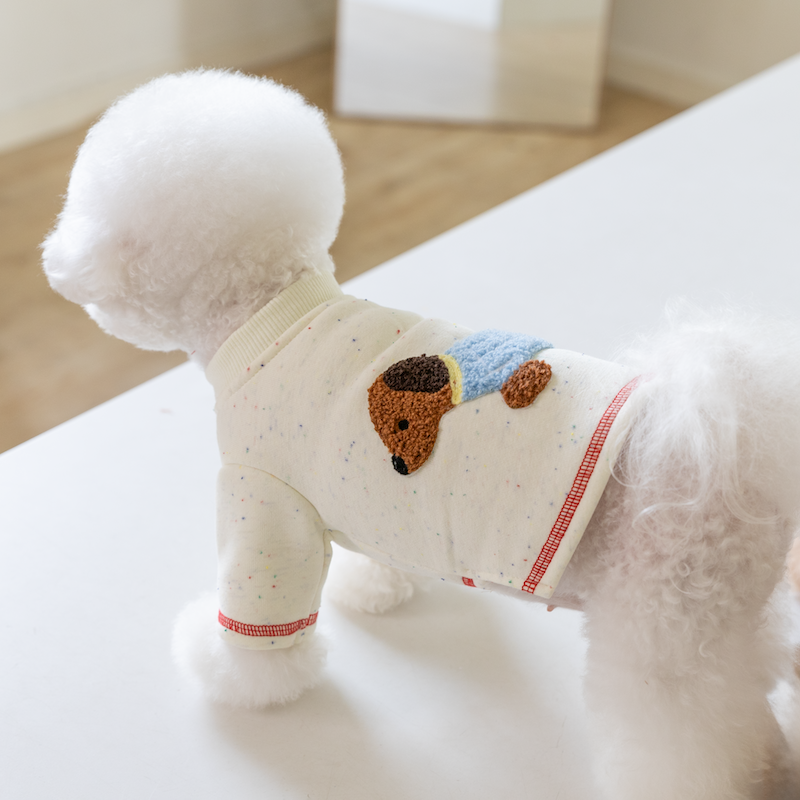 Cute Dachshund Printed Dog Cat Sweatshirt