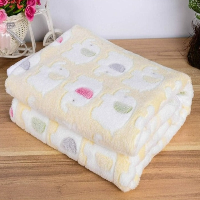 Cute Puppy Warm Blanket
