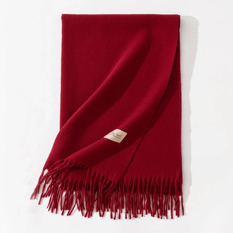 Scarf Winter Warm Windproof Shawl Women's High-end  Women's Cashmere Scarf