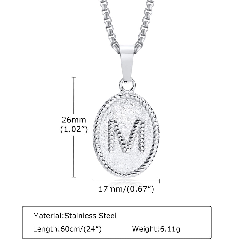 304 Stainless Steel Vintage Style Minimalist Classic Style Plating Letter