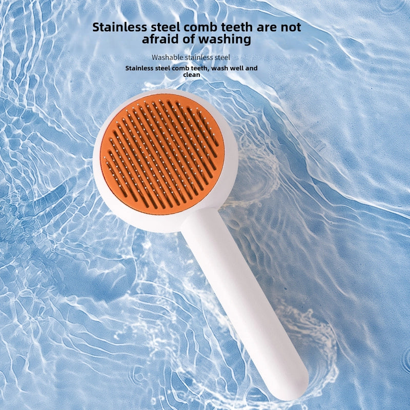 Cat Comb Hair Comb Special Dog Needle Comb Cat Cat Cake Cleaning Anti-Hair Brush Pet Supplies Floating Hair Artifact