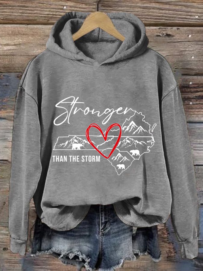 Women's Appalachia Strong Print Casual Sweatshirt