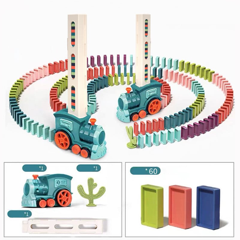 Best Gift🎁Automatic domino train