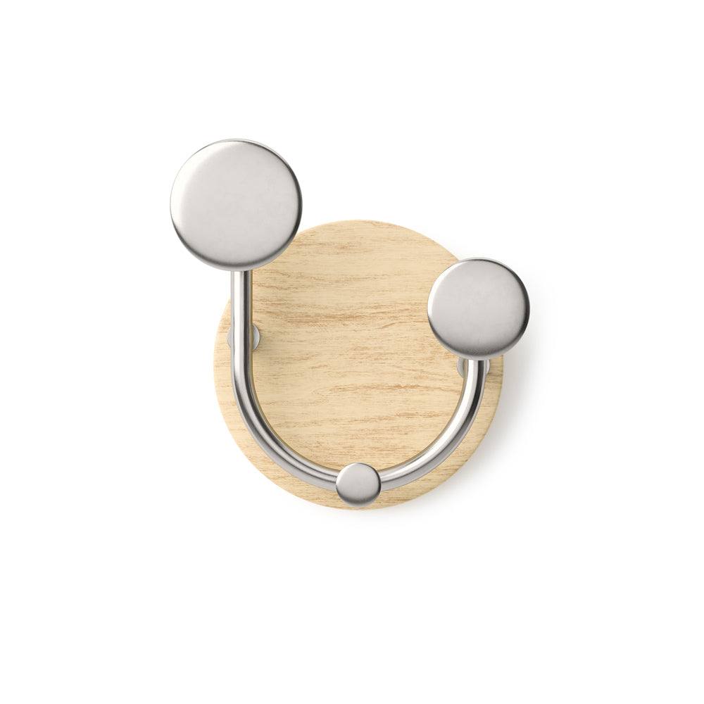 Melody Valet Wall Hook - Nickle