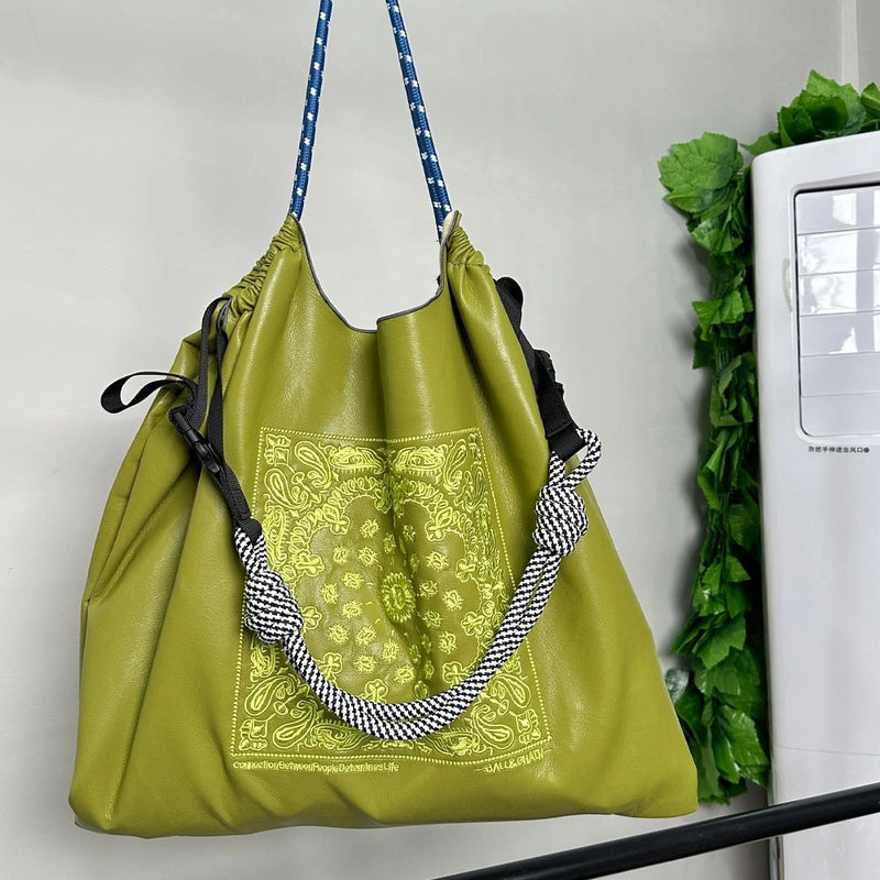 Women's Medium Pu Leather Color Block Vintage Style Classic Style Square Open Underarm Bag