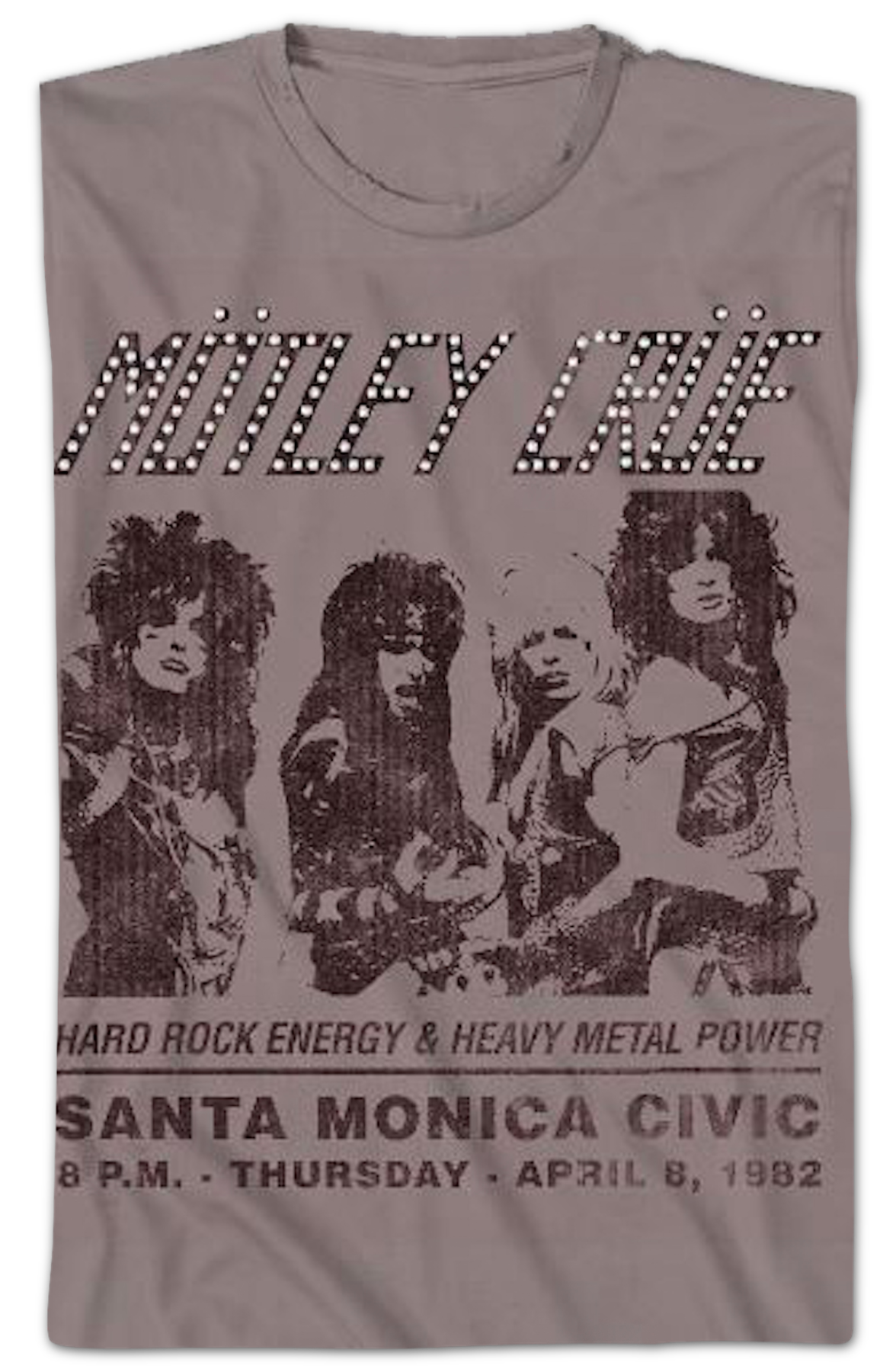 Heavy Metal Power Motley Crue T-Shirt