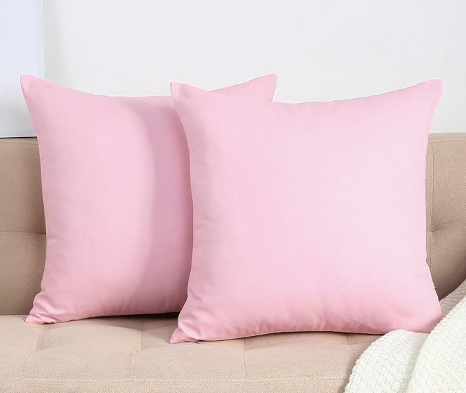 Pink-Cushion Covers Pack of Two