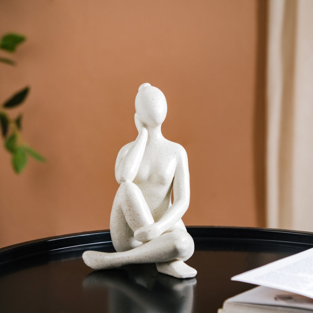 Yoga Woman Statues Set Of 3